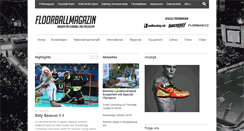 Desktop Screenshot of floorballmagazin.de